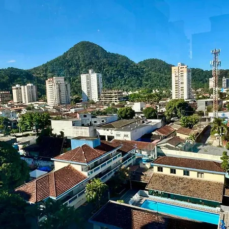 Novo Apto Canto Do Forte, Rua Praia Vista Montanha, Com Wi Fi, Homebeach10, 01 Vaga De Garagem, Melhores Restaurantes Ao Lado Praia Grande  Exterior photo