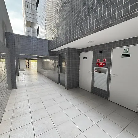 Novo Apto Canto Do Forte, Rua Praia Vista Montanha, Com Wi Fi, Homebeach10, 01 Vaga De Garagem, Melhores Restaurantes Ao Lado Praia Grande  Exterior photo