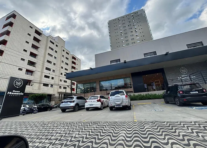 Novo Apto Canto Do Forte, Rua Praia Vista Montanha, Com Wi Fi, Homebeach10, 01 Vaga De Garagem, Melhores Restaurantes Ao Lado