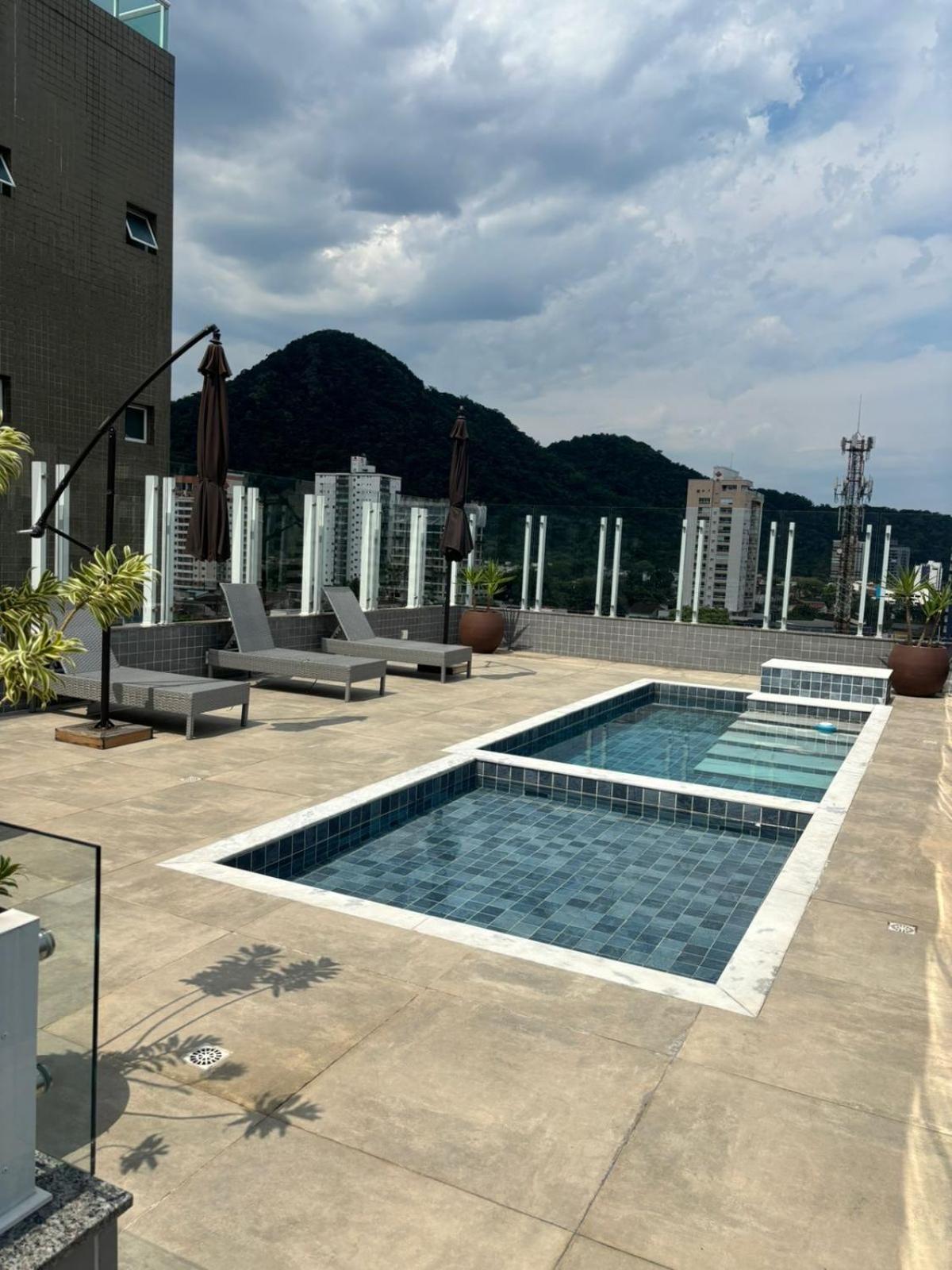 Novo Apto Canto Do Forte, Rua Vista Montanha, Com Wi Fi, Homebeach10, 01 Vaga De Garagem, Melhores Restaurantes Ao Lado Apartment Praia Grande (Santos)